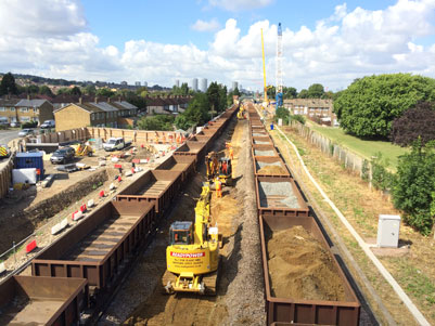 Crossrail’s surface works now one third complete