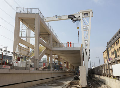 Custom House Crossrail station complete