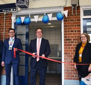 Changing Place ribbon cutting