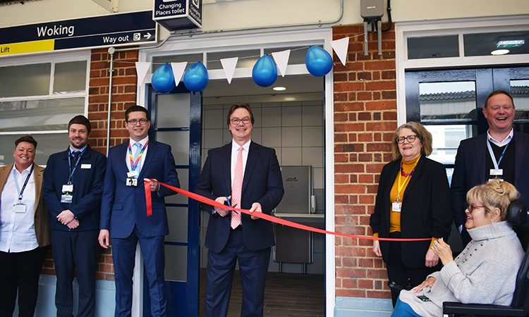 Changing Place ribbon cutting