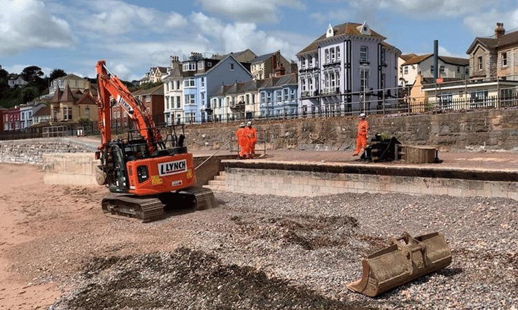 Revamp of sea wall to protect vital rail artery is set to resume