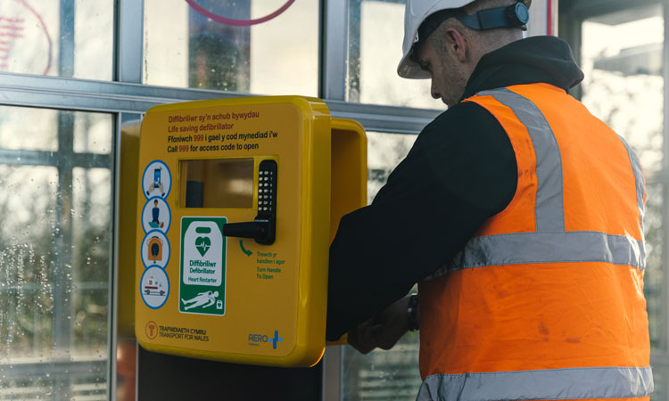 Access to life-saving defibrillators now at stations across Wales