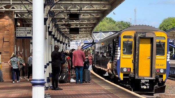 Dumfries Station (credit: Network Rail)