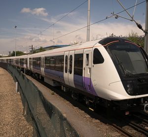 First Elizabeth line train runs on test track