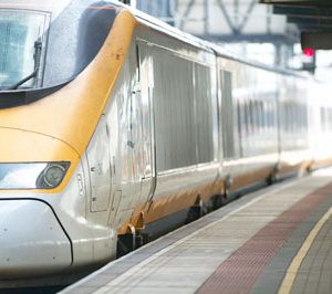 Eurostar at Ashford International Station