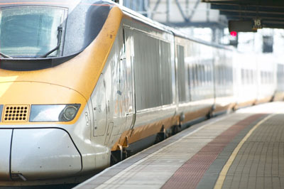 Eurostar at Ashford International Station