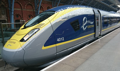 Eurostar e320 train