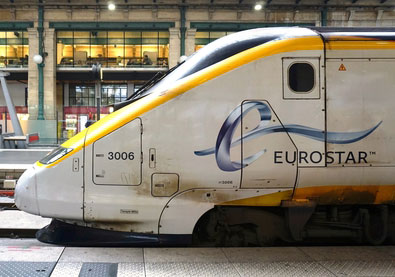 Eurostar passenger numbers continue to grow over summer months