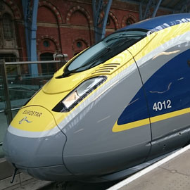Eurostar unveils new sleek e320 train