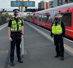 UK rail companies partner with BTP to enforce face covering rules