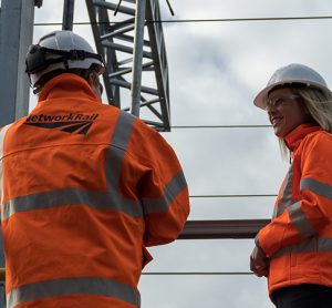 Jenny Gilruth, Scottish Transport Minister, visiting the site of the first feeder station.