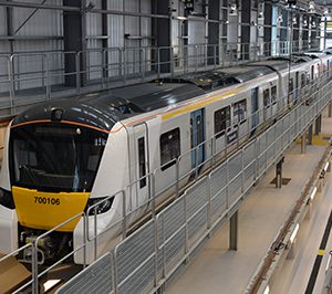 First Class 700 Desiro City train arrives in UK for Thameslink service