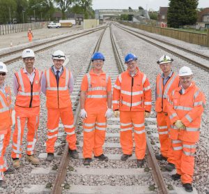 First mile of dedicated Crossrail track complete