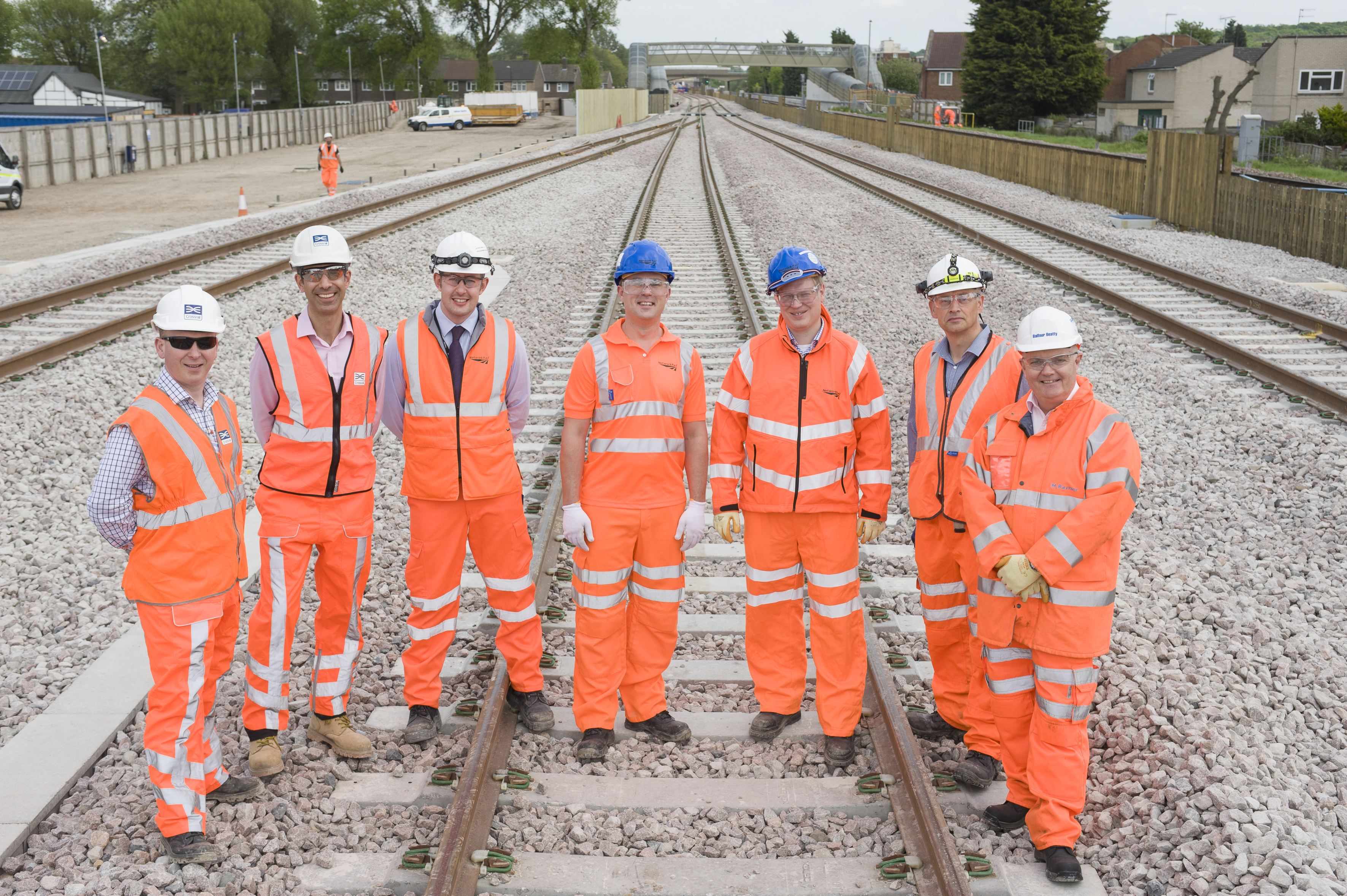 First mile of dedicated Crossrail track complete