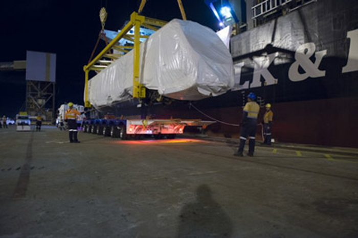 First of 75 new Queensland EMUs arrives in Brisbane for commuter service