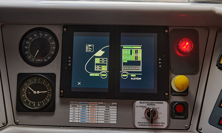 The first testing of retrofitted ETCS train at RIDC2 has been completed
