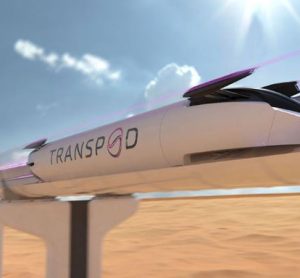 'FluxJet' is an ultra-high-speed vehicle from TransPod