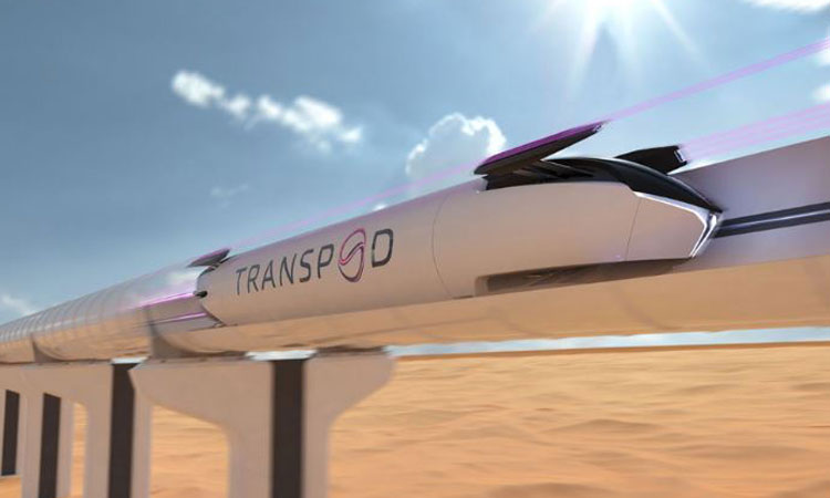 'FluxJet' is an ultra-high-speed vehicle from TransPod