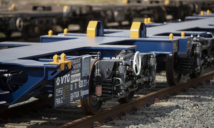 GB Railfreight receives first intermodal wagon sets from VTG Rail