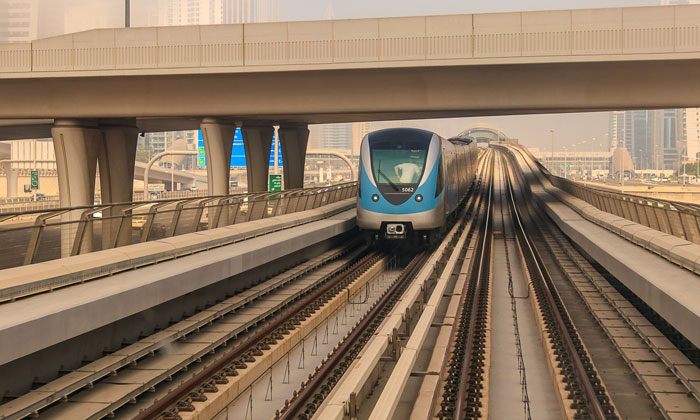 The Dubai Metro Red Line: Construction to extend the line is underway