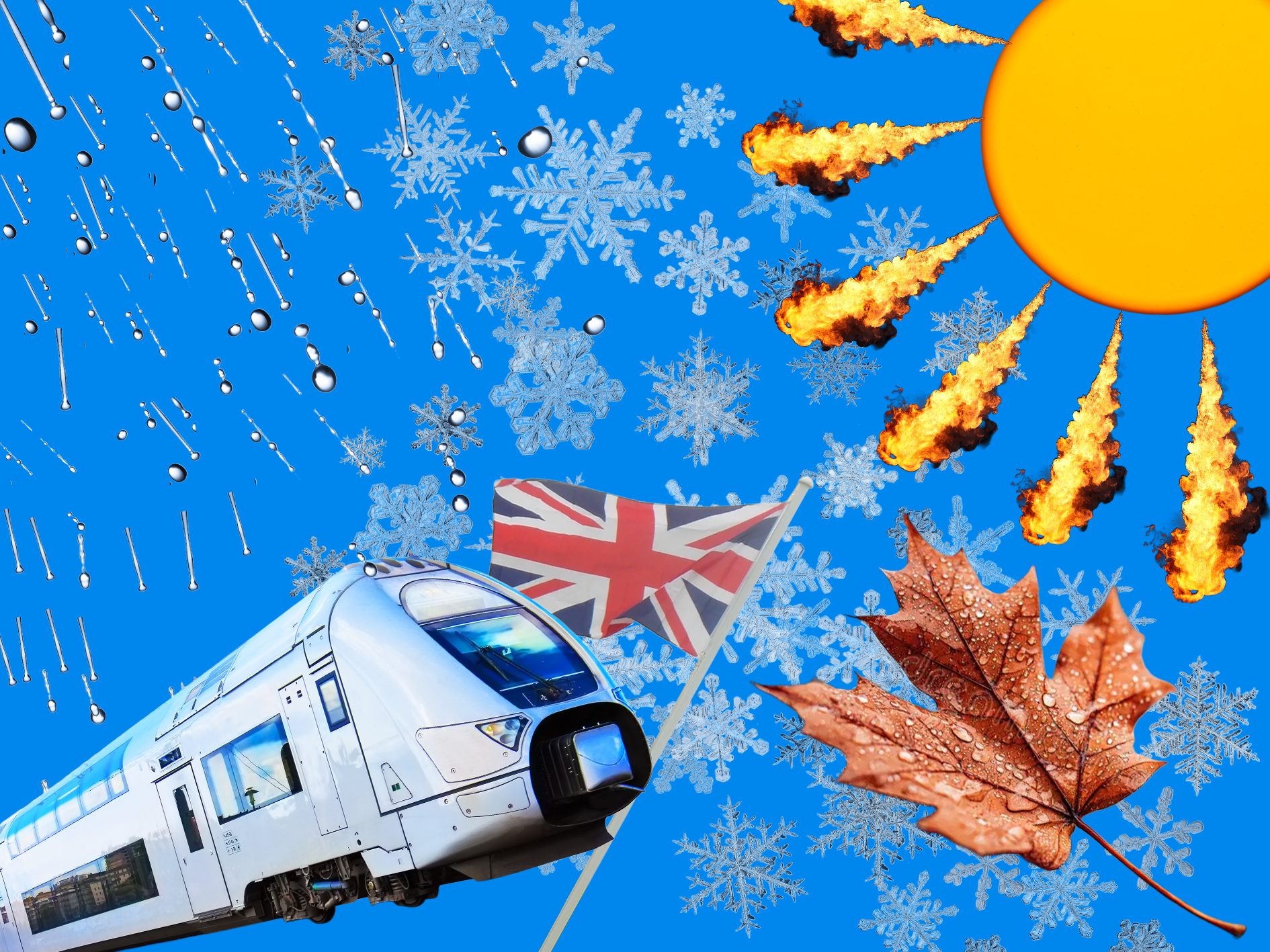How extreme weather is testing Britain’s railways