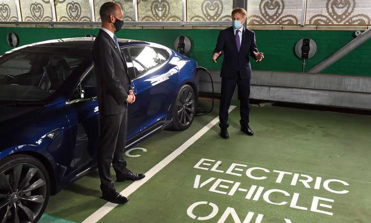 GTR opens rail's largest EV charging hub to meet increasing consumer demand
