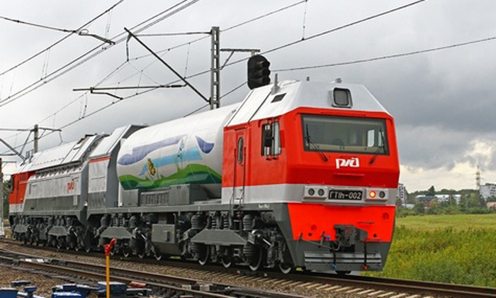 Russian Railways GTh1 Main Gas Turbine Locomotive enters service