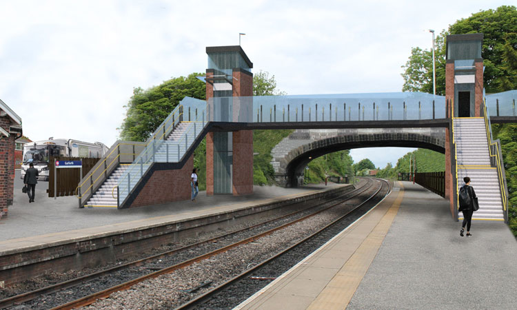 Garforth footbridge