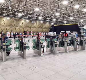 Gatwick Airport station gates