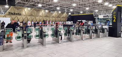 Gatwick Airport station gates