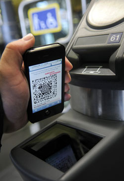 Gatwick Express Barcode Scanner