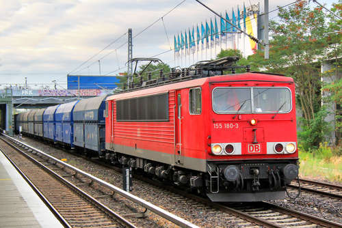 German rail freight decreases in Q1 2015