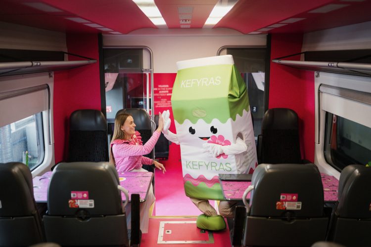 Lithuania Pink Soup Train