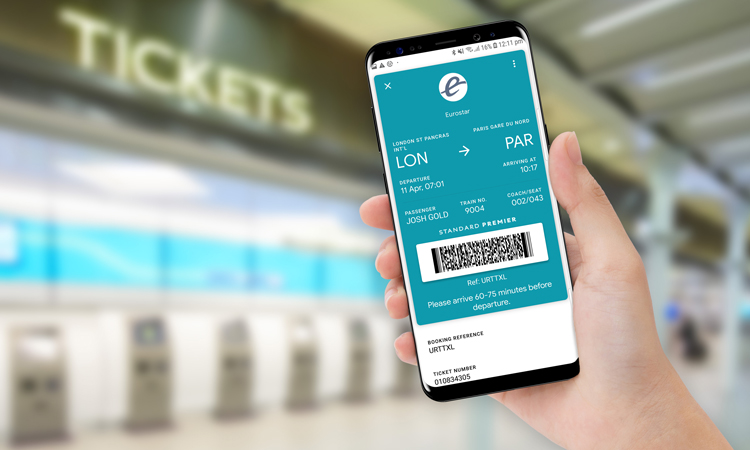 Eurostar aims to reduce the use of paper tickets with Google Pay