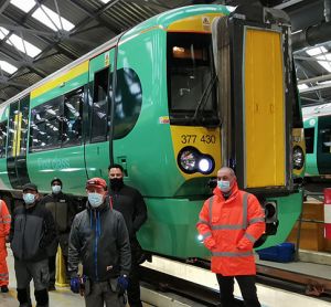 Govia Thameslink Railway's first modernised train returns to service
