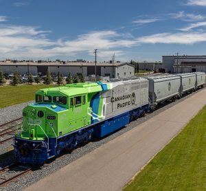 Canadian Pacific’s (CP) H20EL hydrogen locomotive