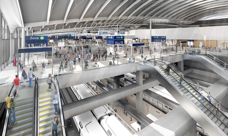 HS2 Old Oak Common station construction plans submitted