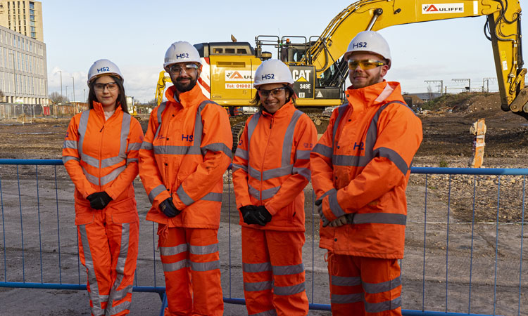 HS2 achieves Gold Standard for workforce equality and diversity