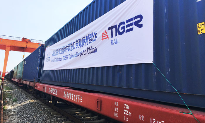 New Silk Road rail freight service cuts costs and transit times