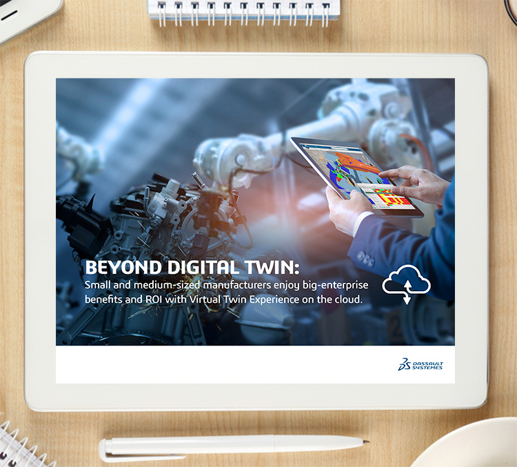 Dassault Systemes ebook Digital Twin feature image