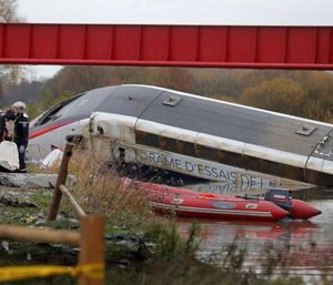 High-speed TGV derails on test run near Strasbourg