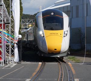 Hitachi Unveils Train for the UK Intercity Express Programme