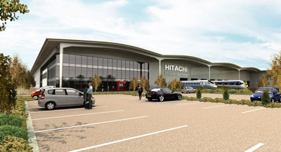 Hitachi train manufacturing facility opens in the North East