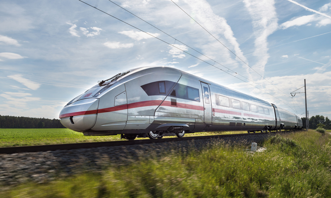 ICE 4 long-distance train for Deutsche Bahn unveiled