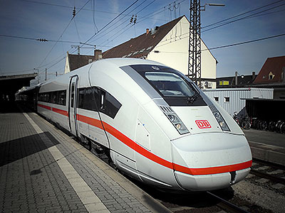 ICx high-speed train begins tests on German rail network