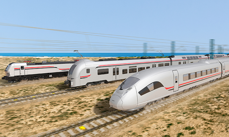 Digital render of the transportation system that Siemens Mobility plan to build for Egpyt