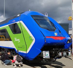 Exterior of the train