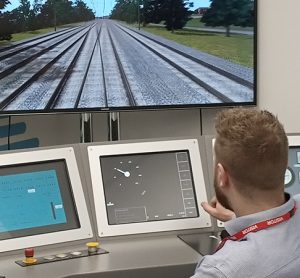 Worker training for digital railway