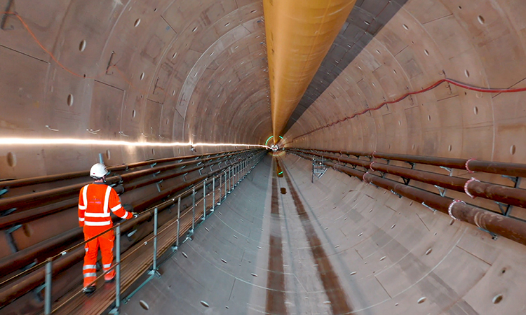 The South Portal Chiltern Tunnels interior