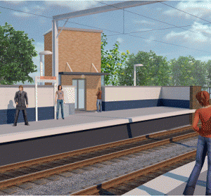 Image of new lifts at Gospel Oak station